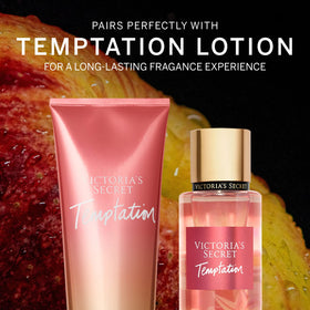 Victoria's Secret Body Fragrance Mist Temptation with matching lotion