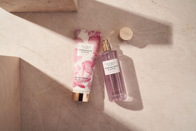 Victoria's Secret Body Lotion Pomegranate & Lotus side view