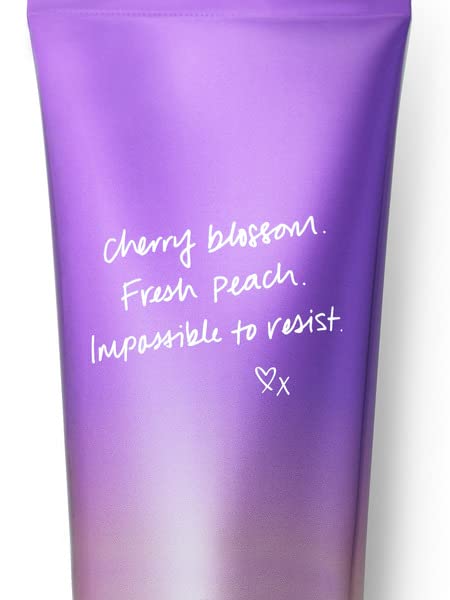 Victoria's Secret Love Spell Lotion texture on skin