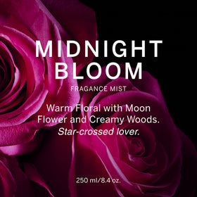 Victoria's Secret Midnight Bloom Mist and Lotion set displayed together