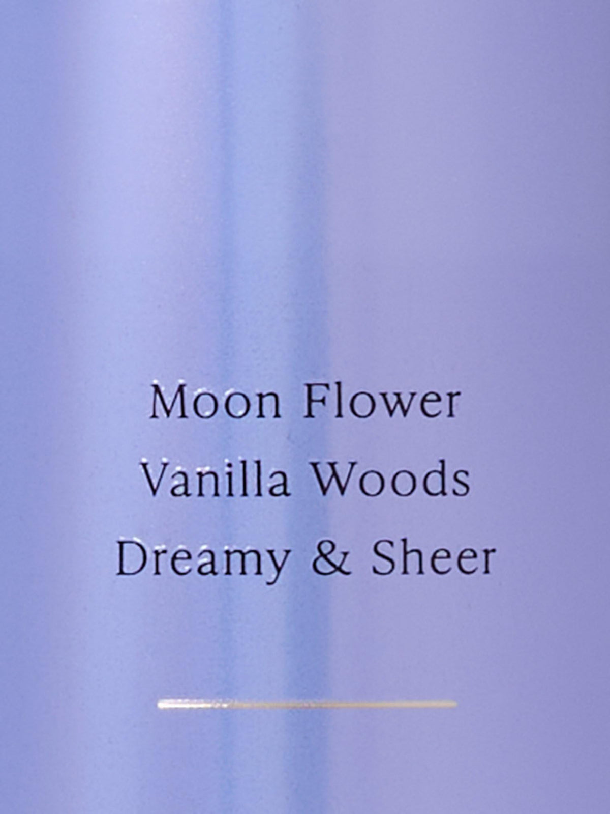 Victoria's Secret Midnight Blooms Body Mist 8.4 fl oz back view