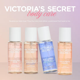 Victoria's Secret mini mist bottles in Blue Jasmine Water Lily and Coconut Milk Rose