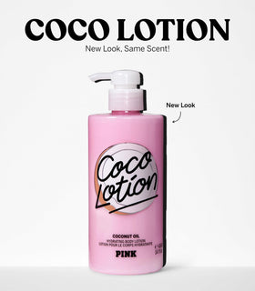 Victoria's Secret Pink Body Fragrance Lotion Coco cap close-up