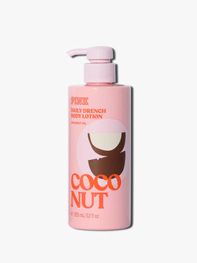 Victoria's Secret Pink Body Fragrance Lotion Coco packaging back view