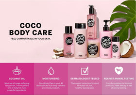 Victoria's Secret Pink Body Fragrance Lotion Coco texture on skin