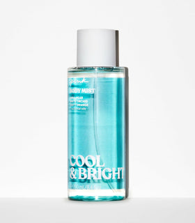 Victoria's Secret Pink Cool and Bright Body Mist bottle side view