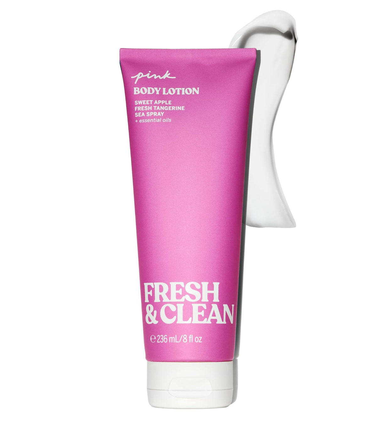 Victoria's Secret Pink Fresh & Clean Body Fragrance Lotion front view