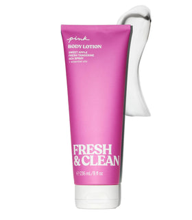 Victoria's Secret Pink Fresh & Clean Body Fragrance Lotion front view