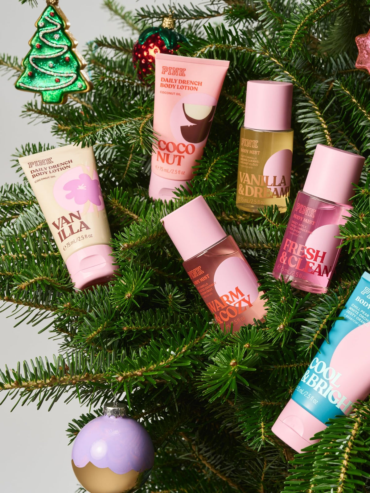 Victoria's Secret PINK Sparkle & Scent Gift Set packaging