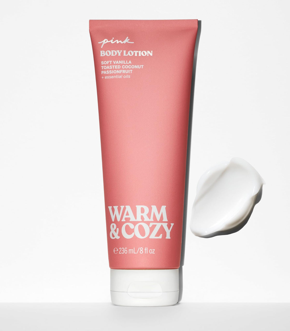 Victoria's Secret PINK Warm & Cozy Body Lotion back label