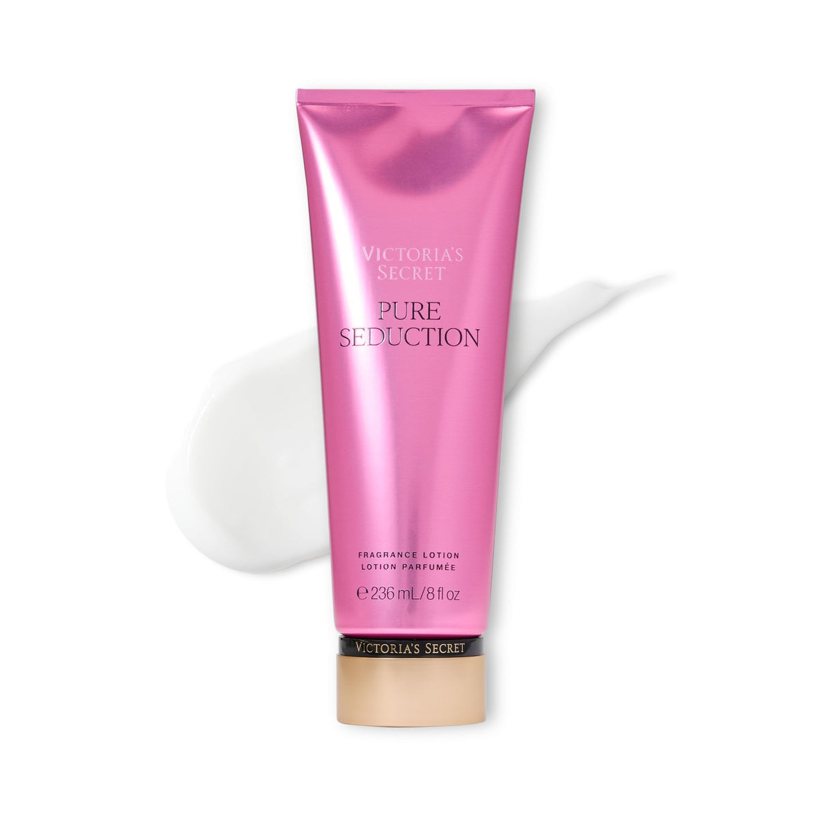 Victoria's Secret Pure Seduction Lotion tube close-up