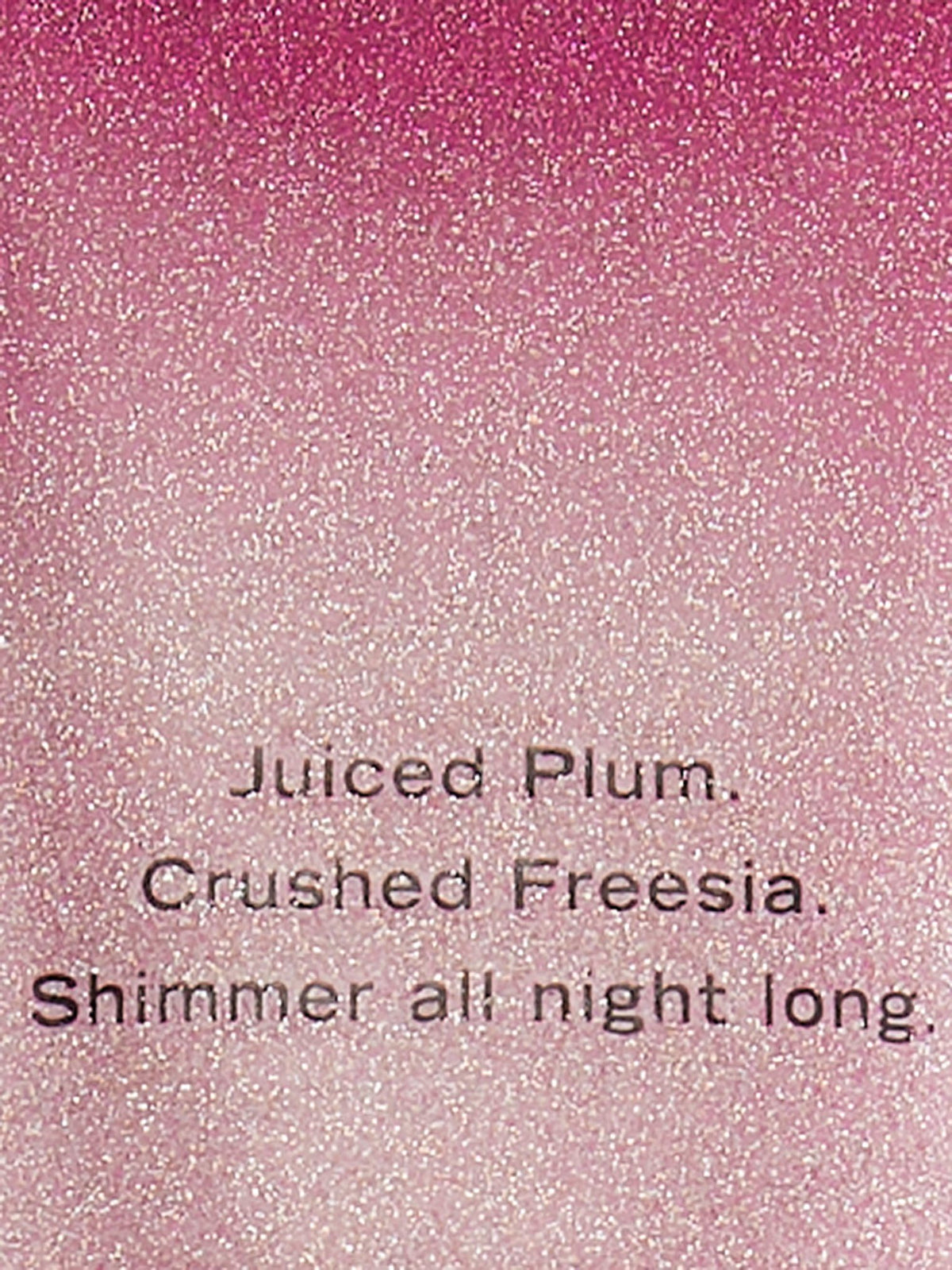 Victoria's Secret Pure Seduction Shimmer Lotion back view