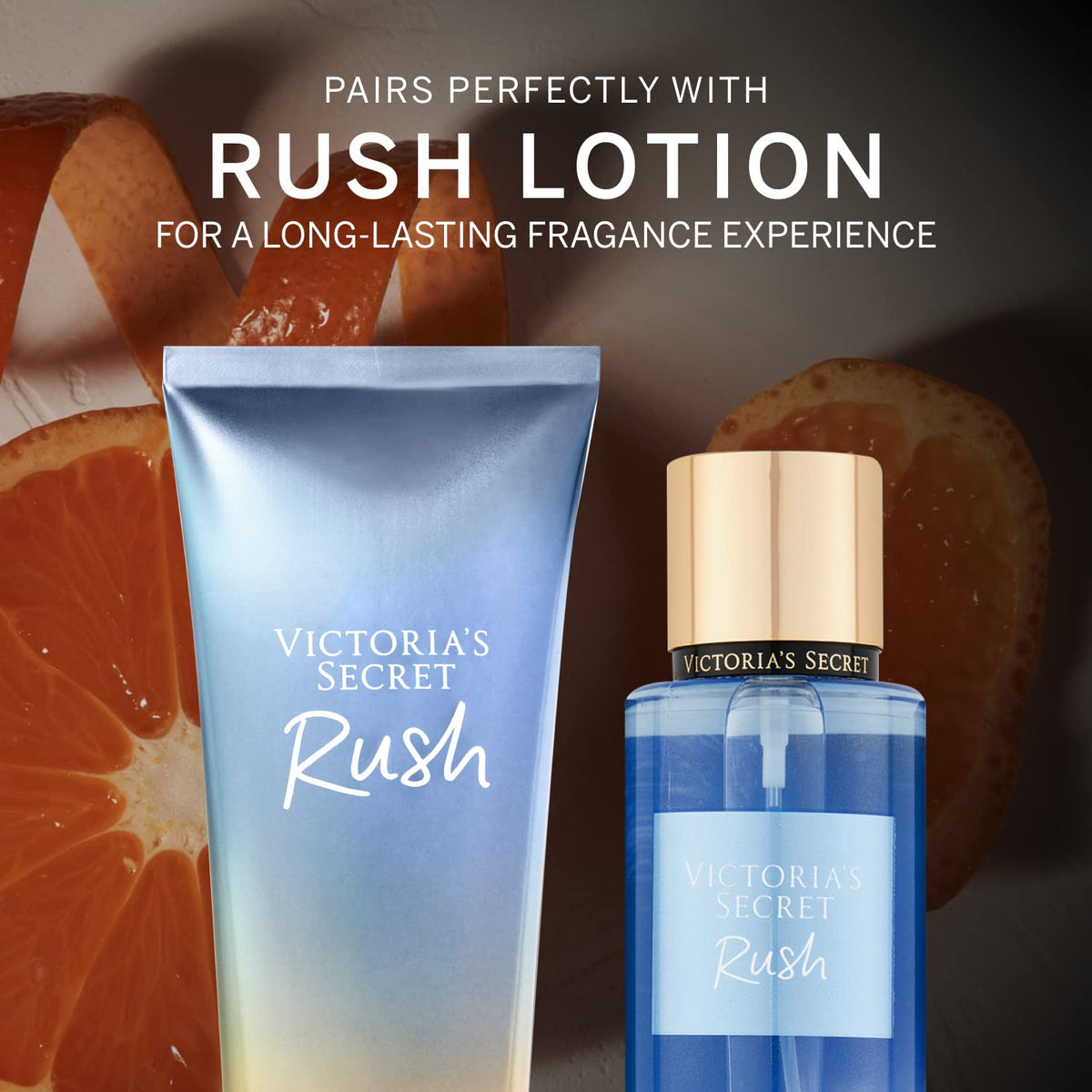 Victoria's Secret Rush Body Fragrance Mist 250ml packaging