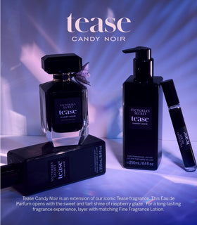 Victoria's Secret Tease Candy Noir fragrance mist with cap off