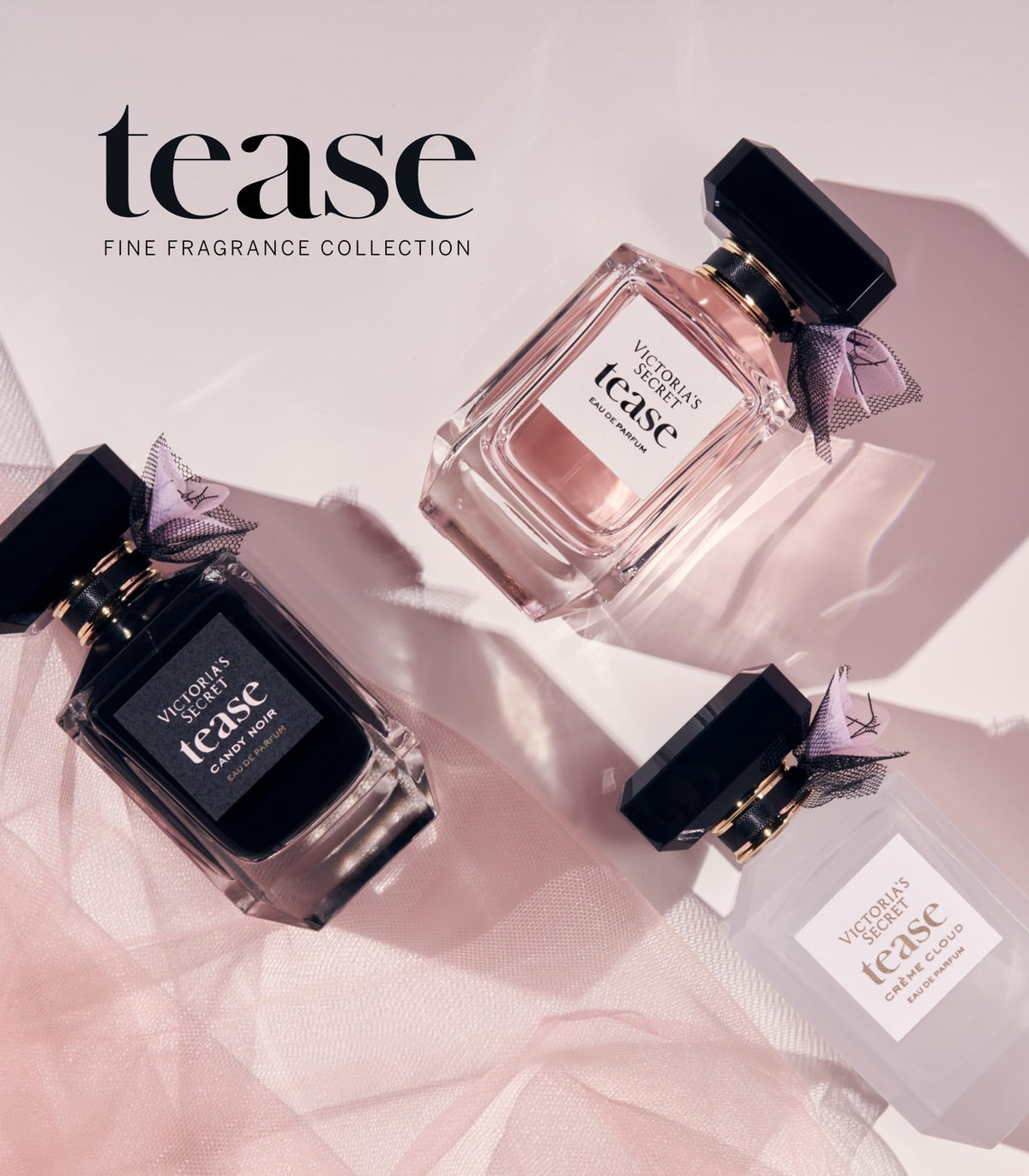 Victoria's Secret Tease Fine Fragrance Mist packaging details