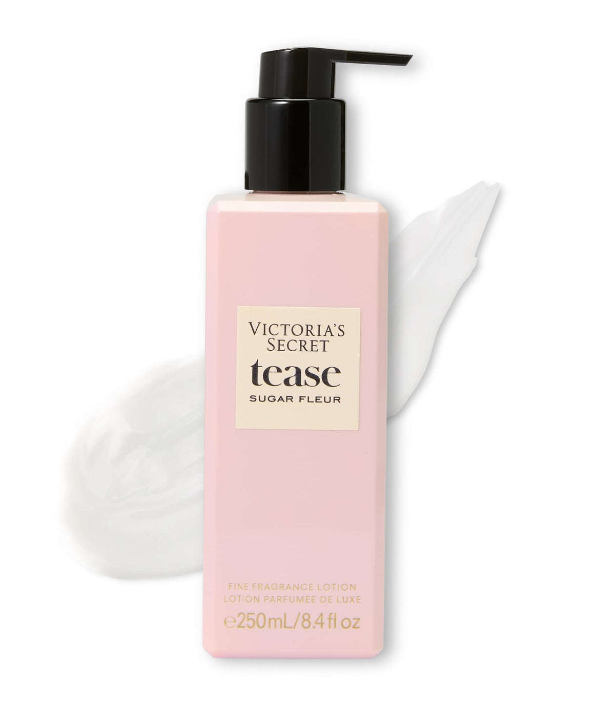 Victoria's Secret Tease Sugar Fleur Fine Fragrance Lotion 250 mL front view