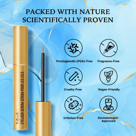 VieBeauti EyeLash Growth Serum 5 mL packaging details