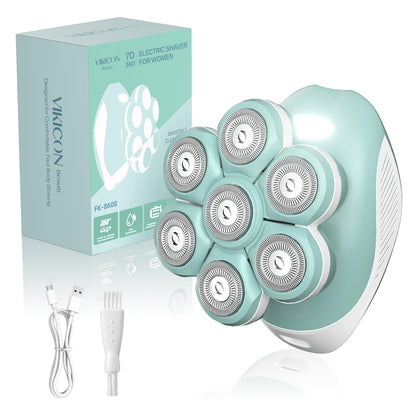 VIKICON 7D Electric Razor for Women front view