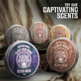 Viking Revolution Beard Balm Citrus and Sandalwood ingredients list