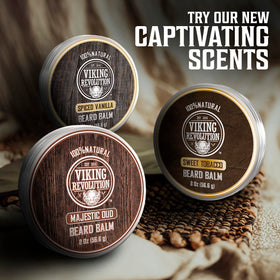 Viking Revolution Beard Balm Spiced Vanilla lifestyle scene