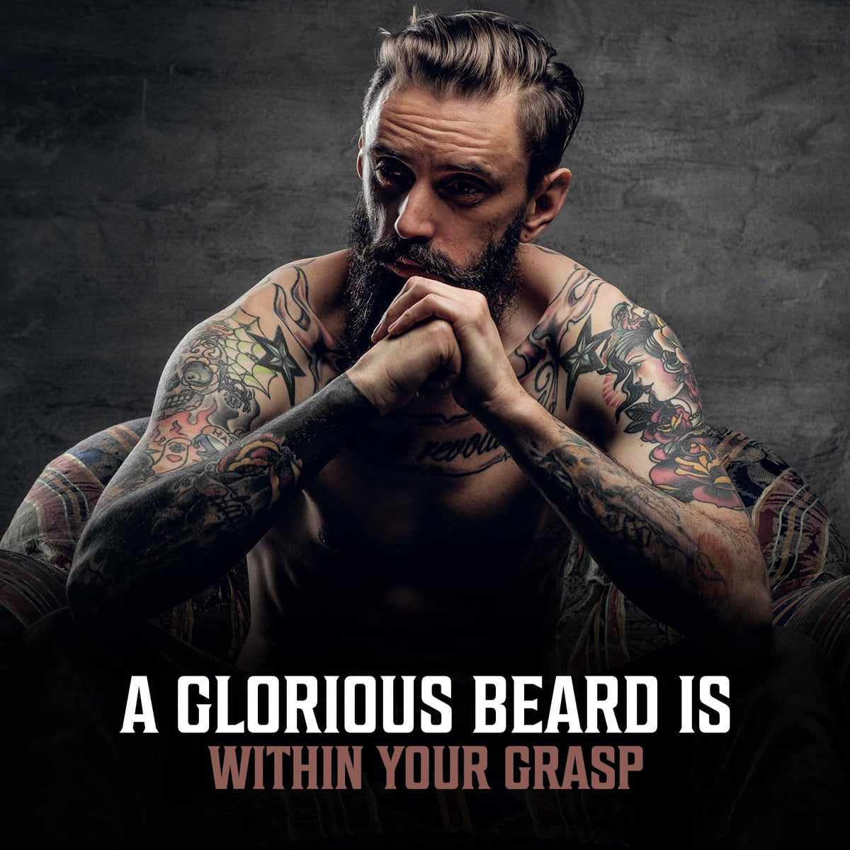 Viking Revolution Beard Oil Bay Rum with dropper