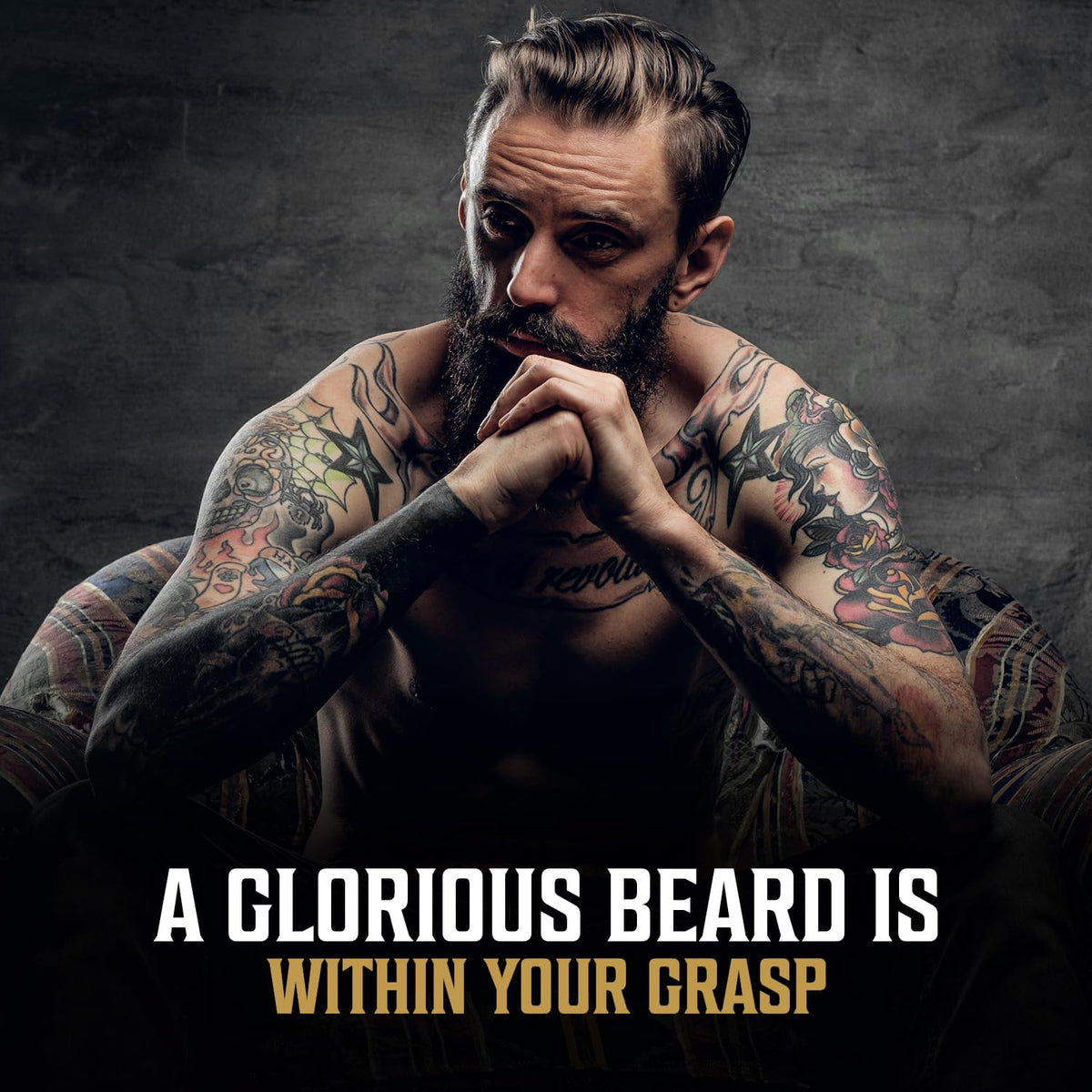 Viking Revolution Beard Oil Cedar and Pine on a grooming table