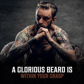 Viking Revolution Beard Oil Sandalwood packaging