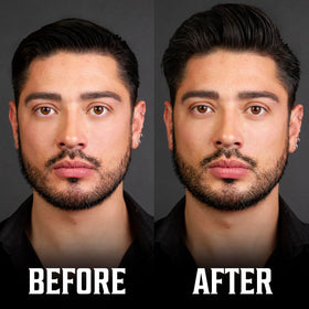 Viking Revolution sea salt spray being applied to hair
