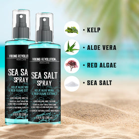 Viking Revolution Sea Salt Spray for Men 8.8oz back view