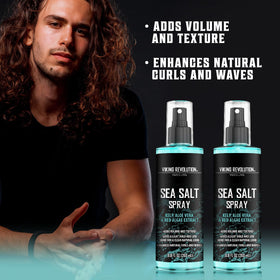 Viking Revolution Sea Salt Spray for Men 8.8oz side view