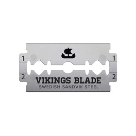 Vikings Blade Double Edge Razor Blades close-up of blades
