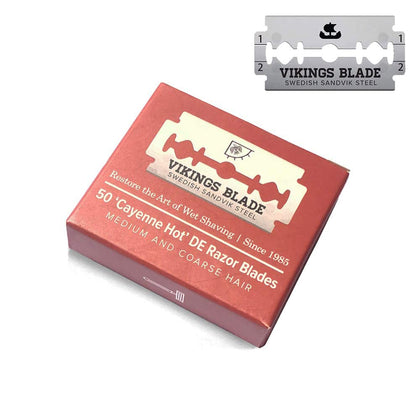 Vikings Blade Double Edge Razor Blades package front view