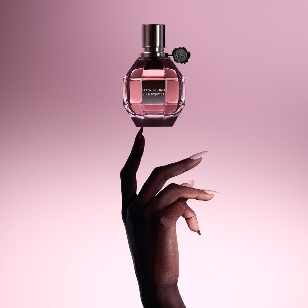 Viktor&Rolf Flowerbomb Eau de Parfum 1.7 oz on vanity