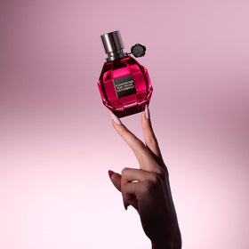 Viktor&Rolf Flowerbomb Ruby Orchid Eau de Parfum on a vanity