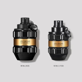Viktor&Rolf Spicebomb Extreme Eau de Parfum bottle on a table