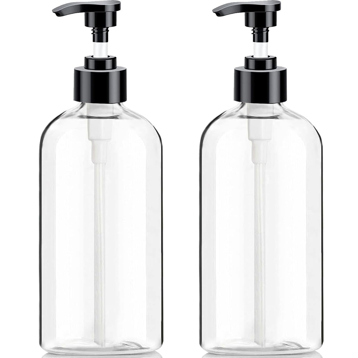 Vioetry pump dispenser bottle front view with amber colour