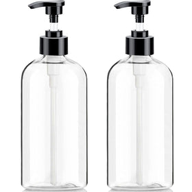 Vioetry pump dispenser bottle front view with amber colour