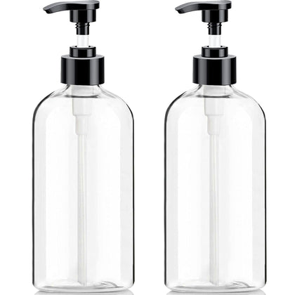 Vioetry pump dispenser bottle front view with amber colour