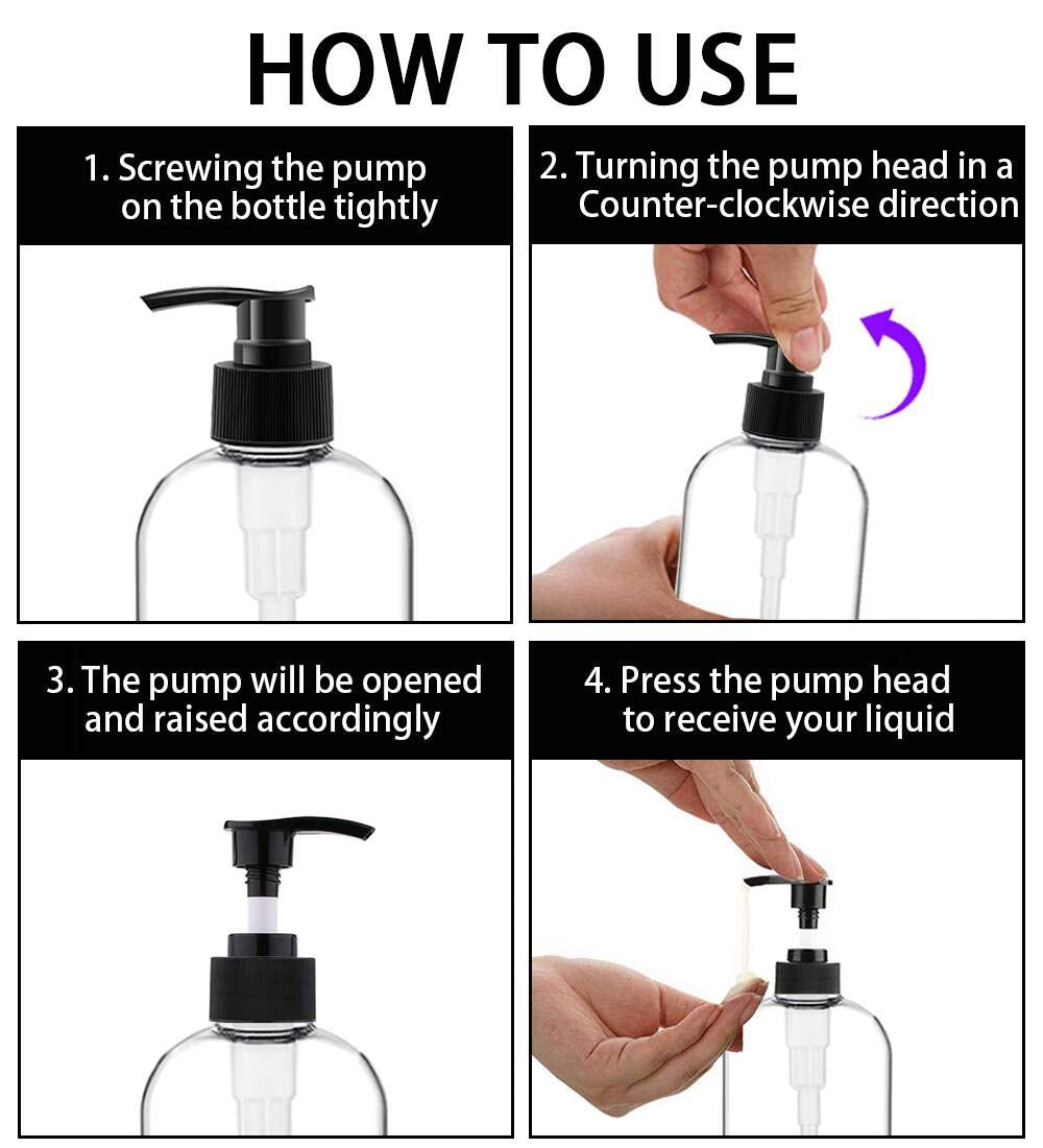 Vioetry pump dispenser bottle in a bathroom setting