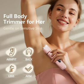 Virelle Bikini Trimmer side view showing compact design