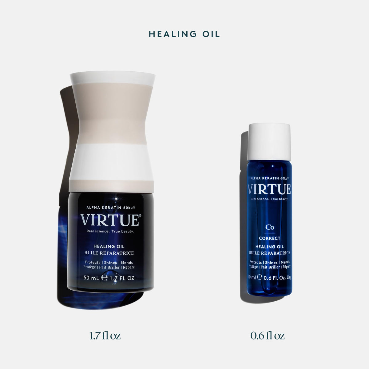 VIRTUE Healing Oil application demonstration