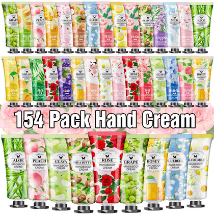 VISCOO 154 Pack Hand Cream Gift Set assorted fragrances