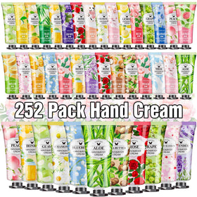 VISCOO 252 Pack Hand Cream Gift Set with assorted fragrances