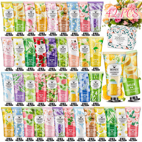 VISCOO 42 Pack Hand Cream Gift Set with assorted fragrances