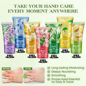 VISCOO hand cream in lavender fragrance tube