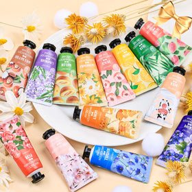 VISCOO hand cream tubes in a travel-friendly arrangement
