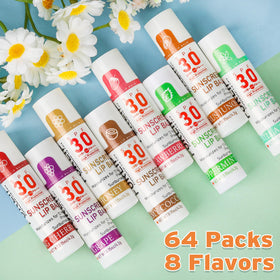 VISRIE SPF 30 Sunscreen Lip Balm in Coconut flavor