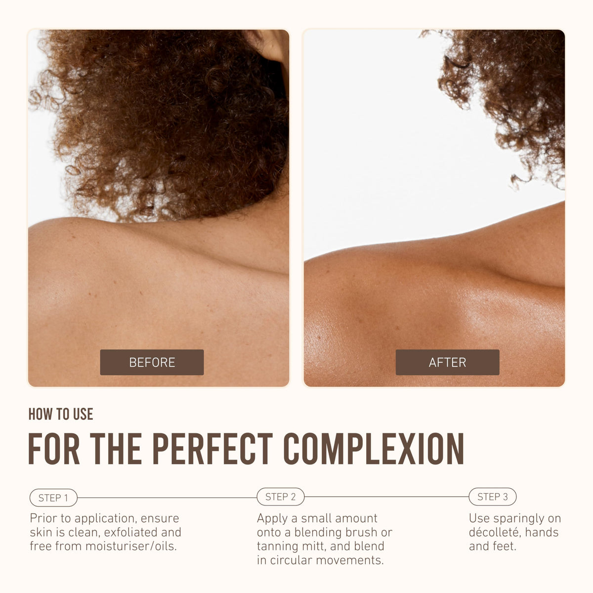 VITA LIBERATA Body Blur Dark with tanning mitt