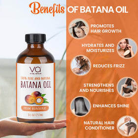 VITAL AFFAIR Batana Hair Growth Oil showing texture