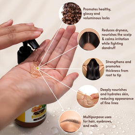 VITAL AFFAIR Organic Castor Oil with Frankincense in a skincare routine